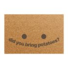 Potatoes welcome mat